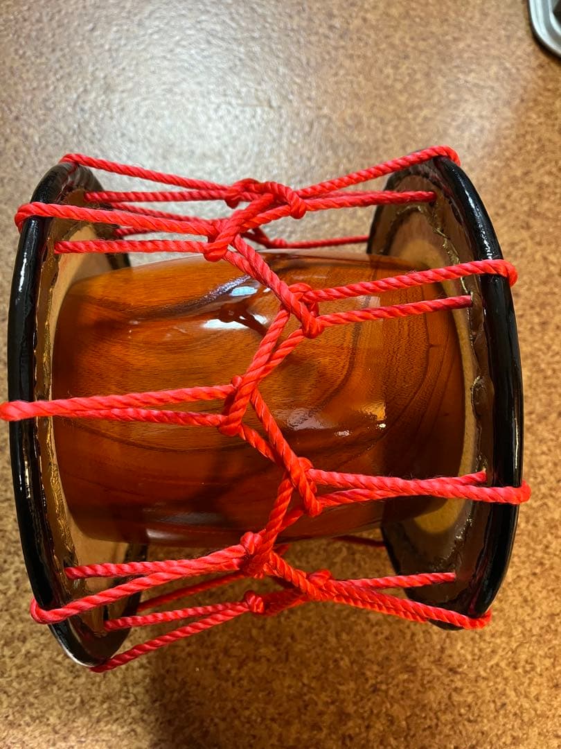 和太鼓 赤い紐付き