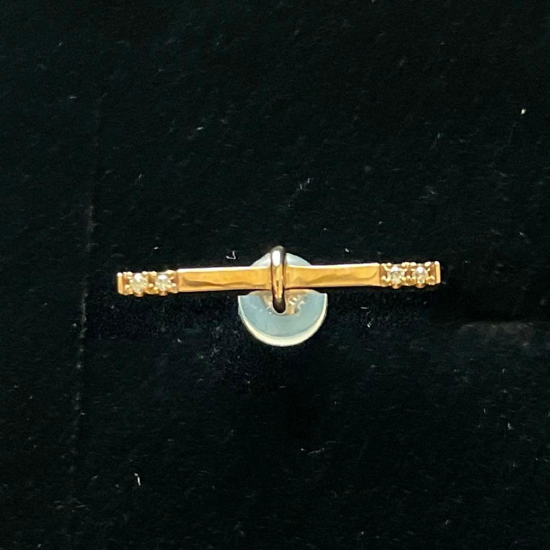 Coyote-08 ヒロタカゴールドバーピアス(片耳用)