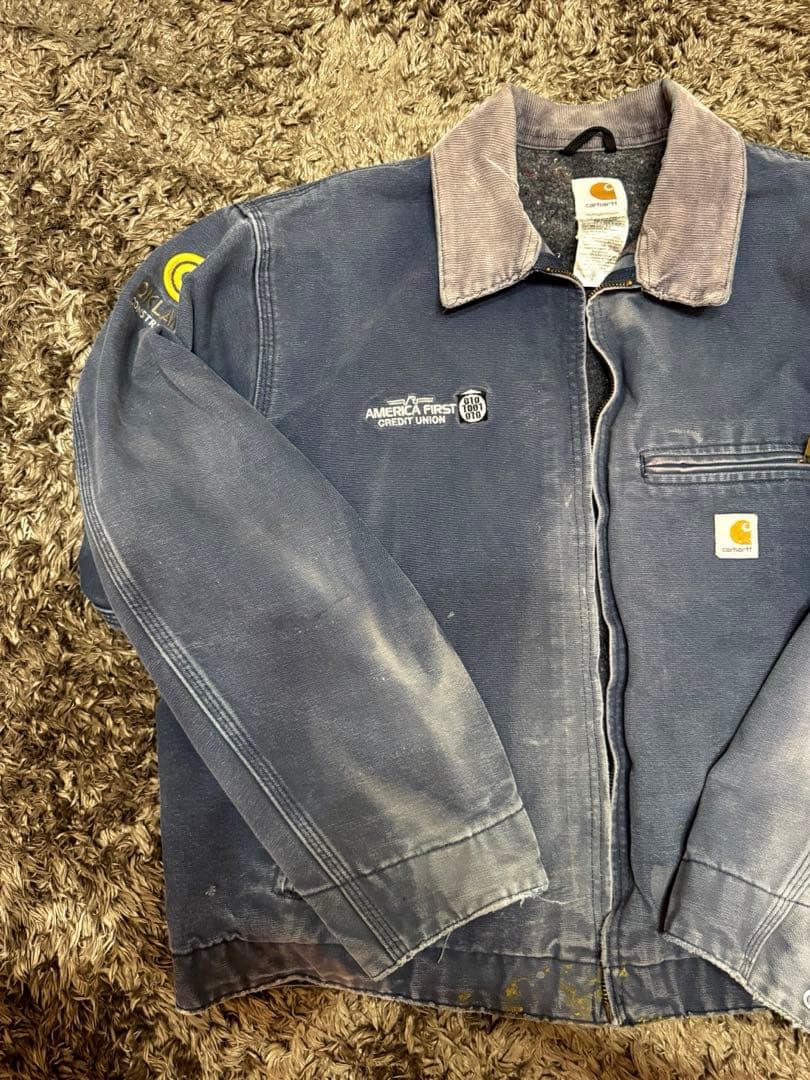 カーハート　デトロイトジャケット　ＸＬ　フェード　90s great land