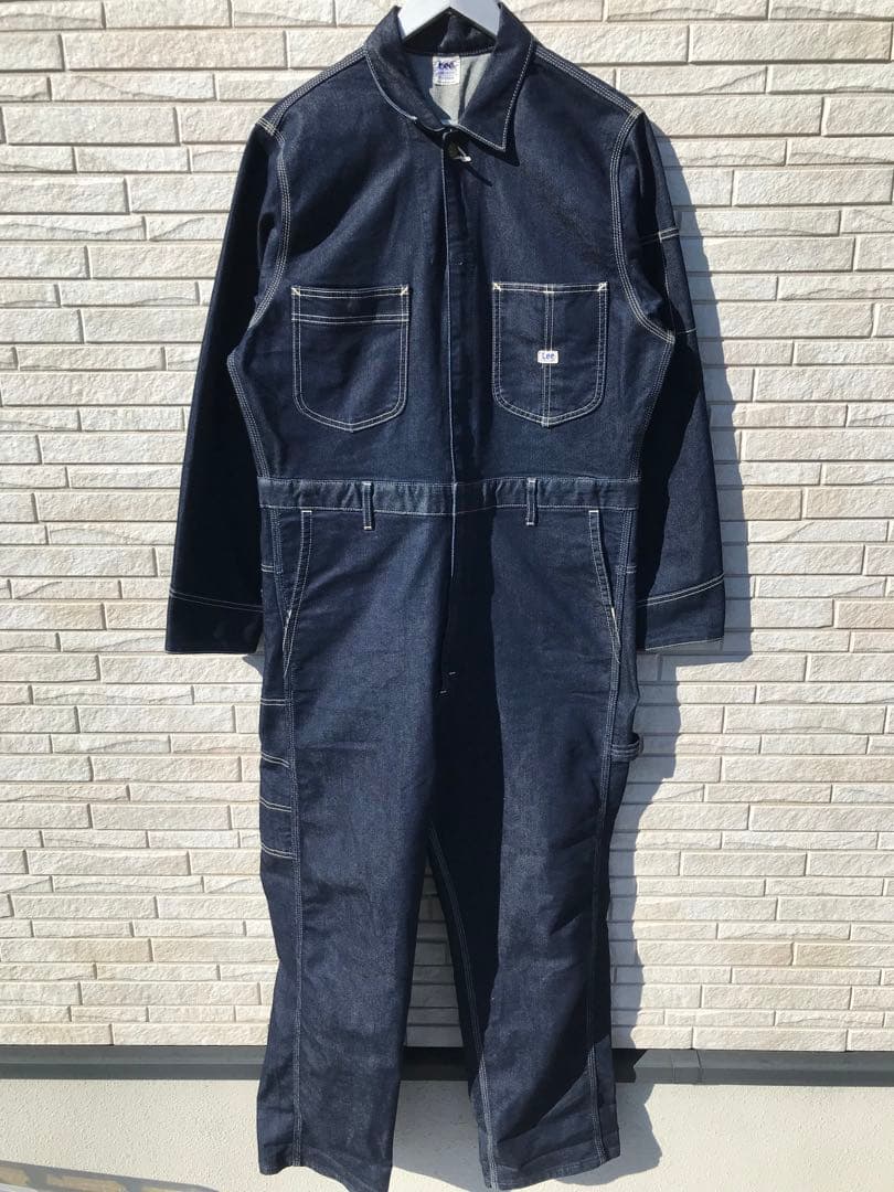 リー　オールインワン　つなぎ　L　インディゴ