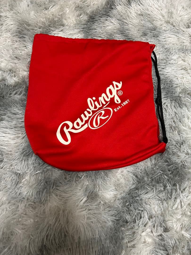 ローリングス　軟式グローブ オレンジ/黒　オーダー品