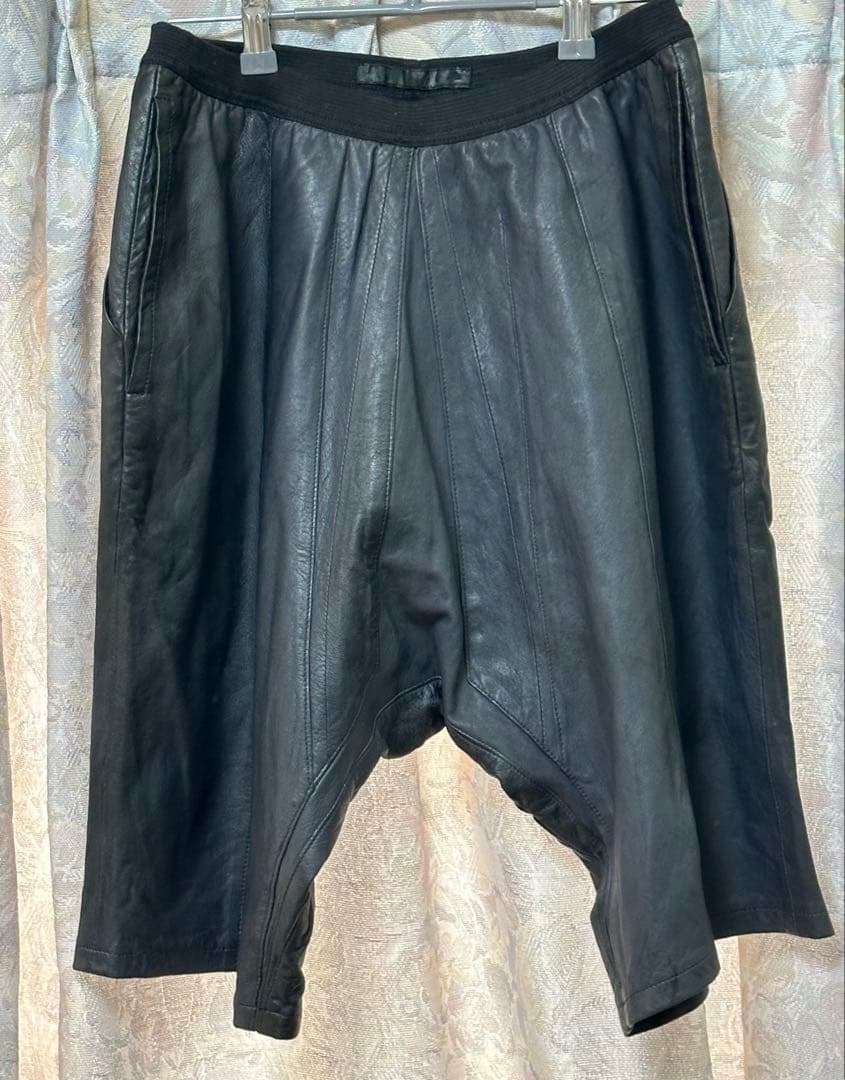 【JULIUS ユリウス　レザーパンツ　サイズ1】