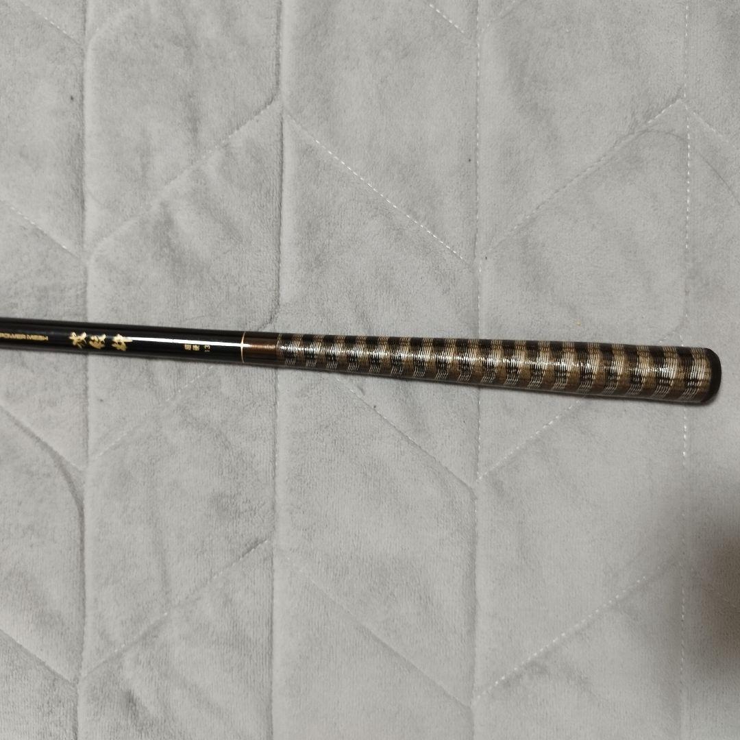 【極美品】希少 ダイワ カーボウィスカー パワーメッシュ 波紋粋　超硬　13尺