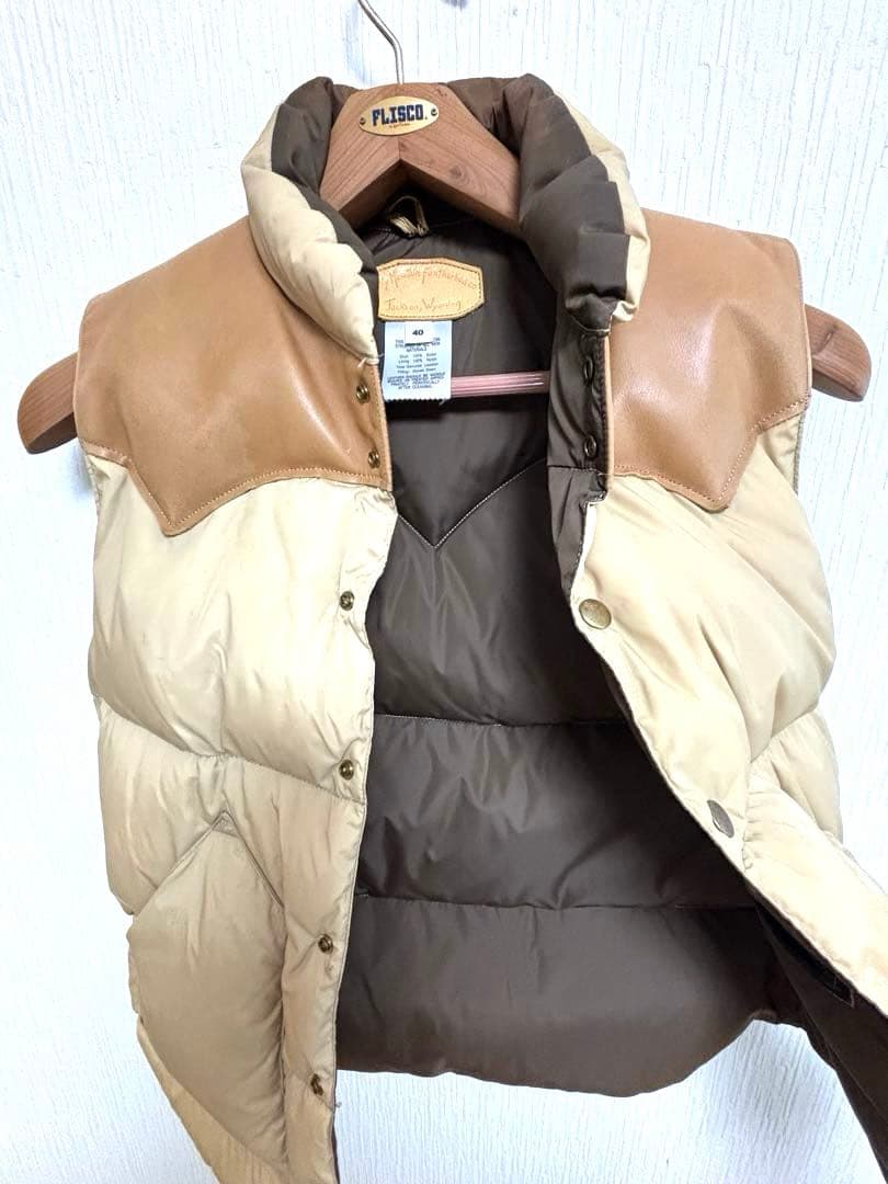 ロッキーマウンテンフェザーベッド　ダウンベスト　40