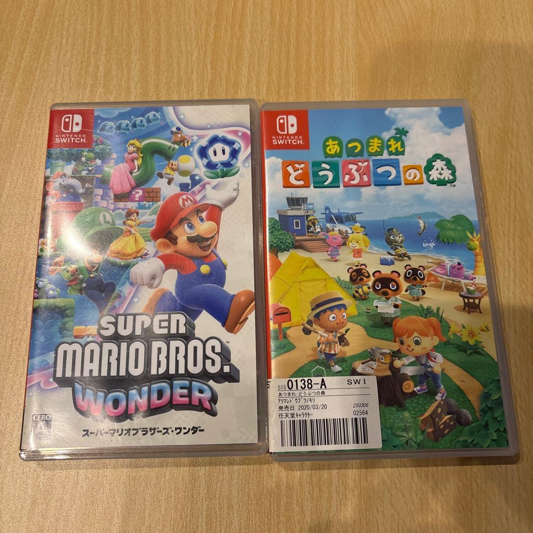 スーパーマリオブラザーズワンダー & あつまれどうぶつの森