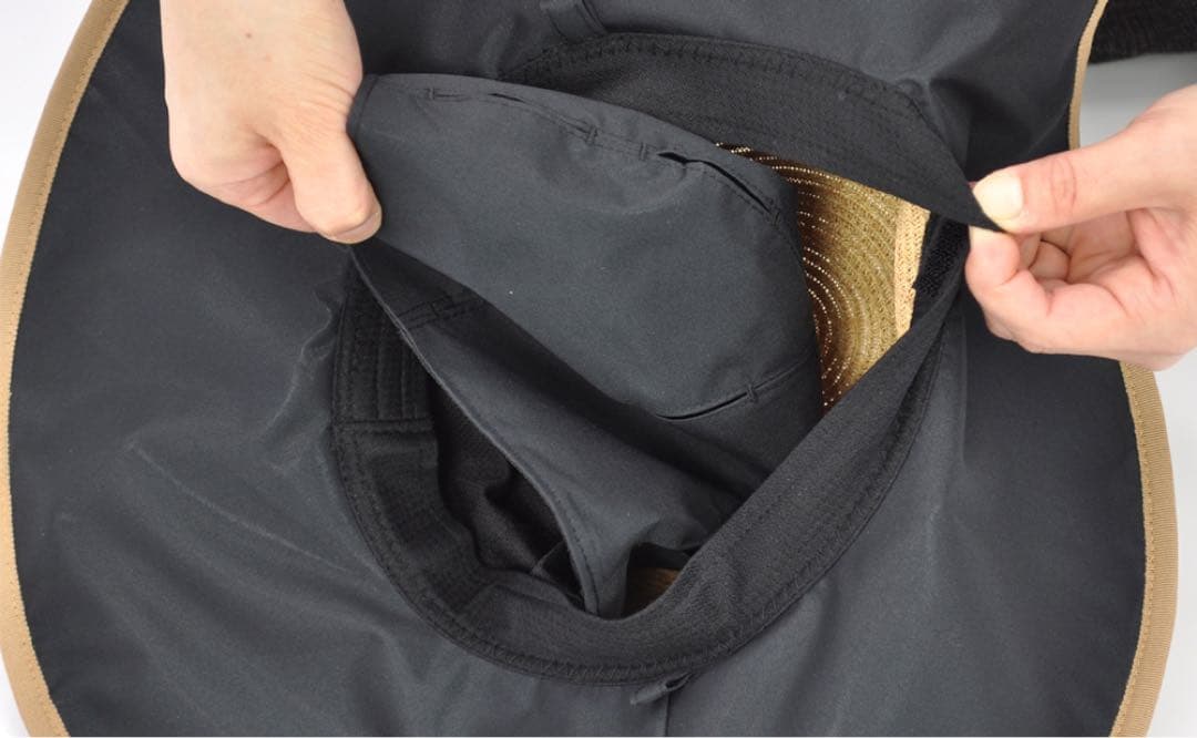 サンバリア100 ブレードハット 麦わら帽子