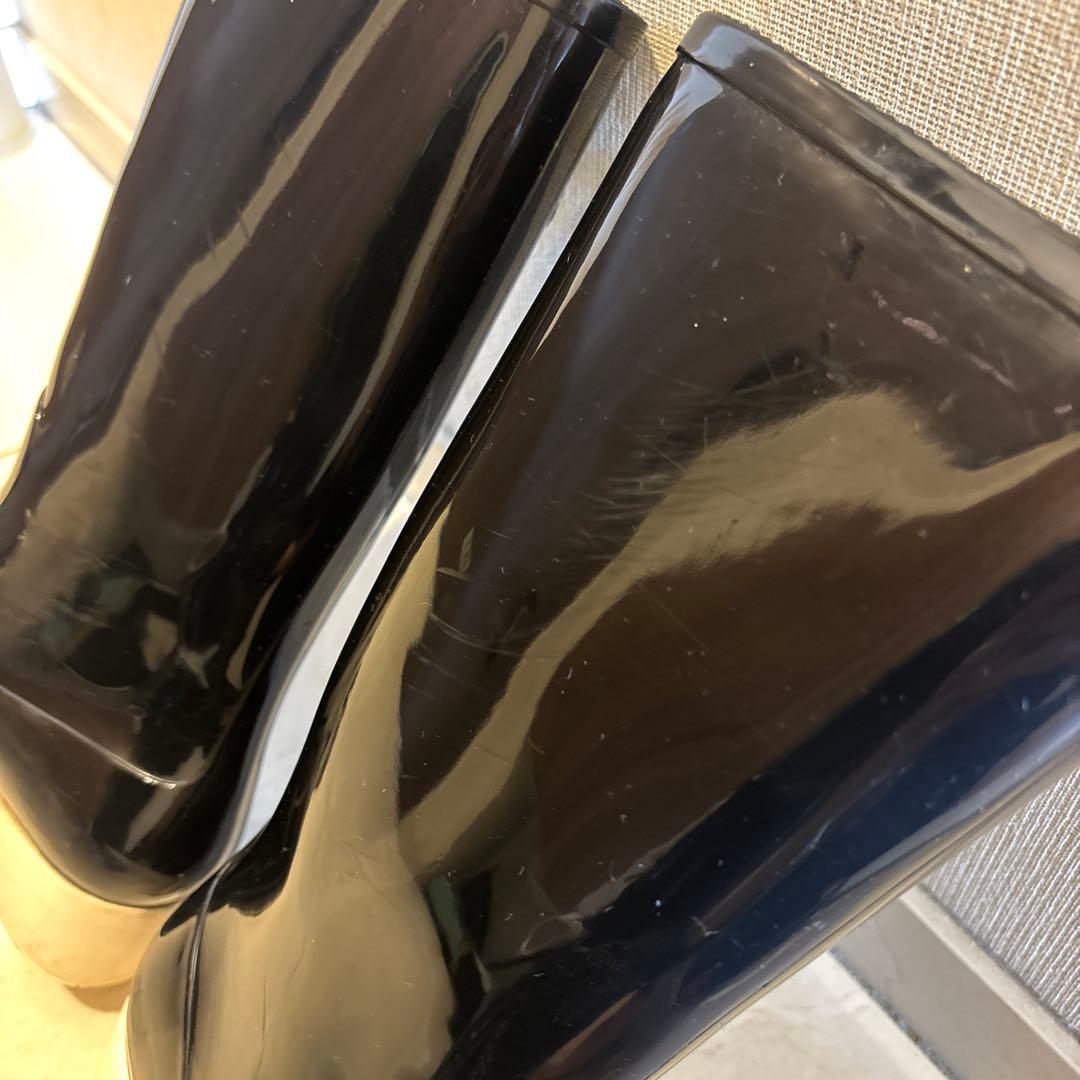 CHANEL シャネル　カメリア　レインブーツ