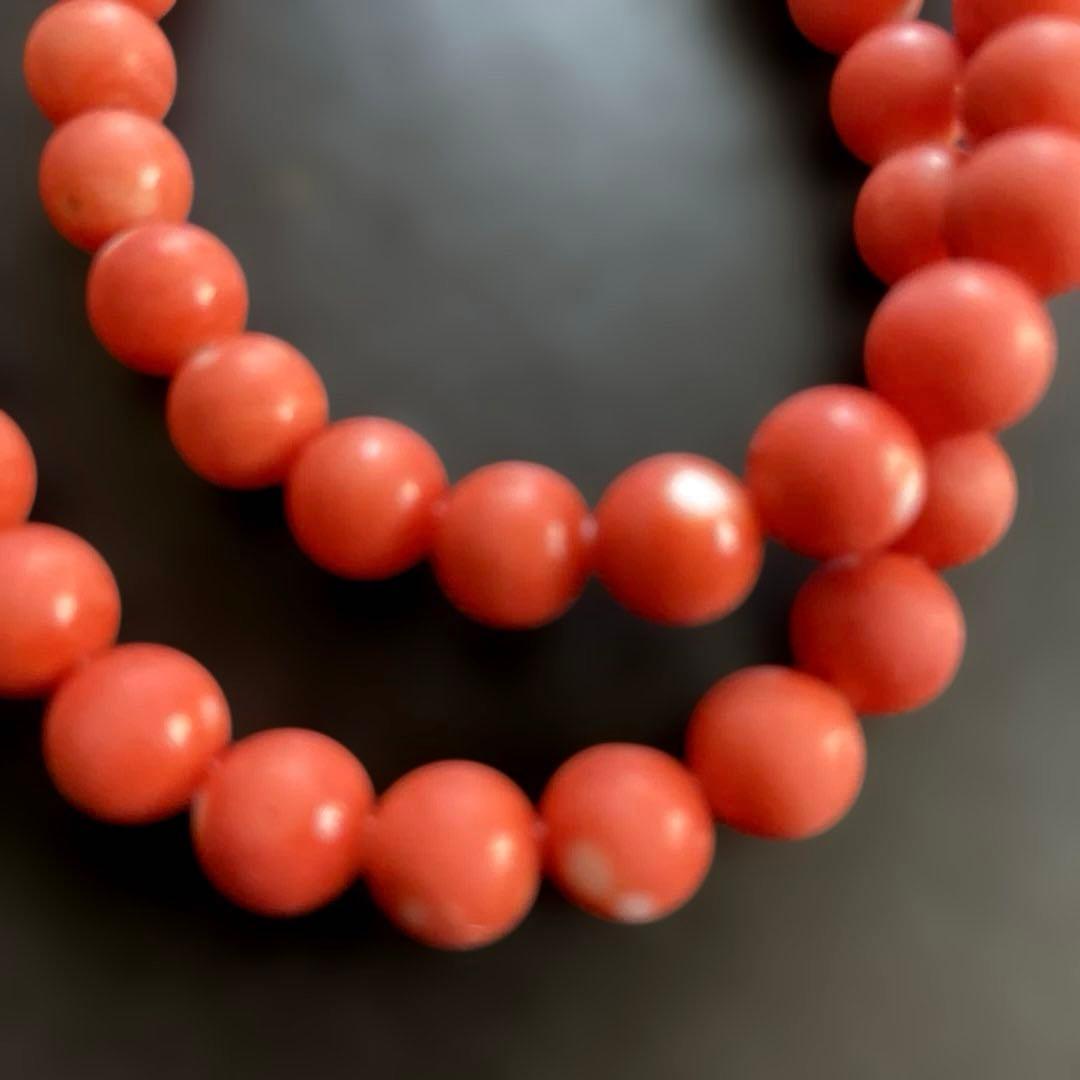 本珊瑚ネックレス サンゴ