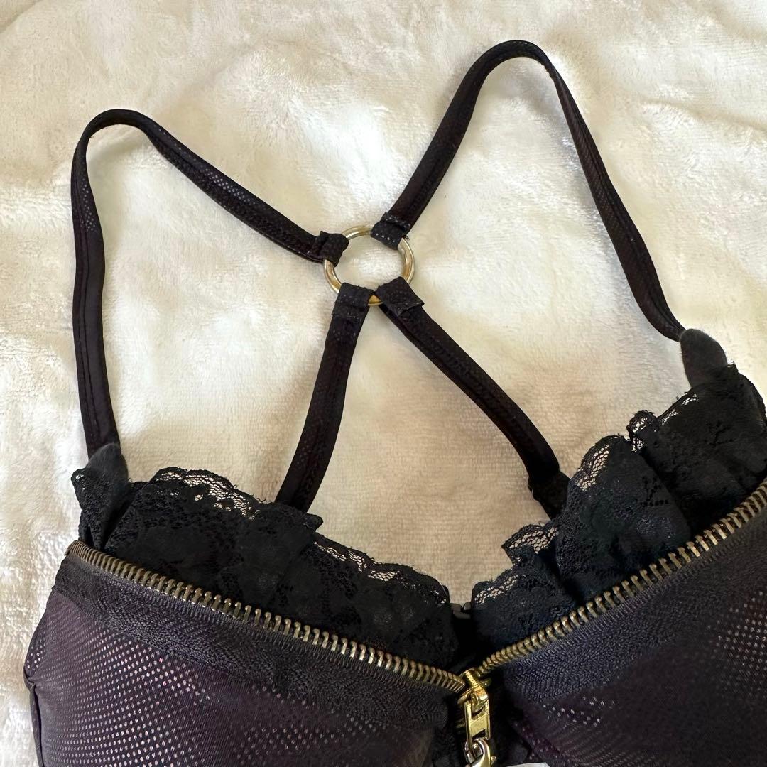 【d.i.a.】ダイヤ ファスナー付きビキニトップス チューブトップ