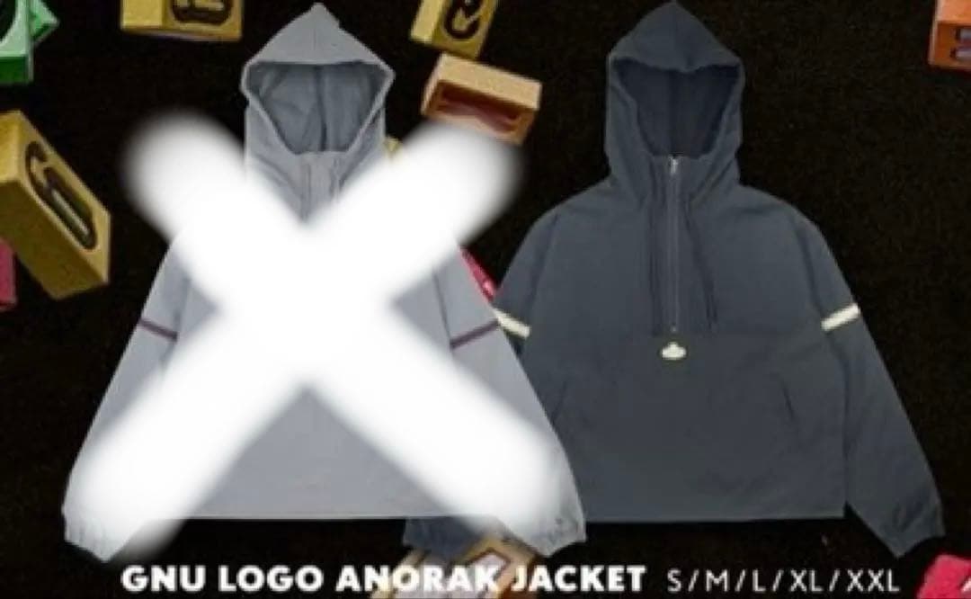 King Gnu ANORAK JACKET SUMI BLACK Lサイズ