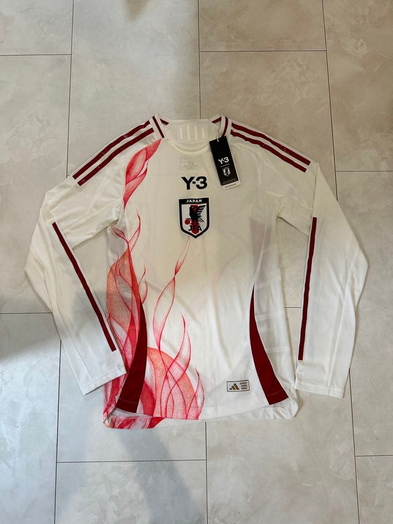 adidas Y-3 サッカー日本代表 アウェイオー長袖ユニフォーム