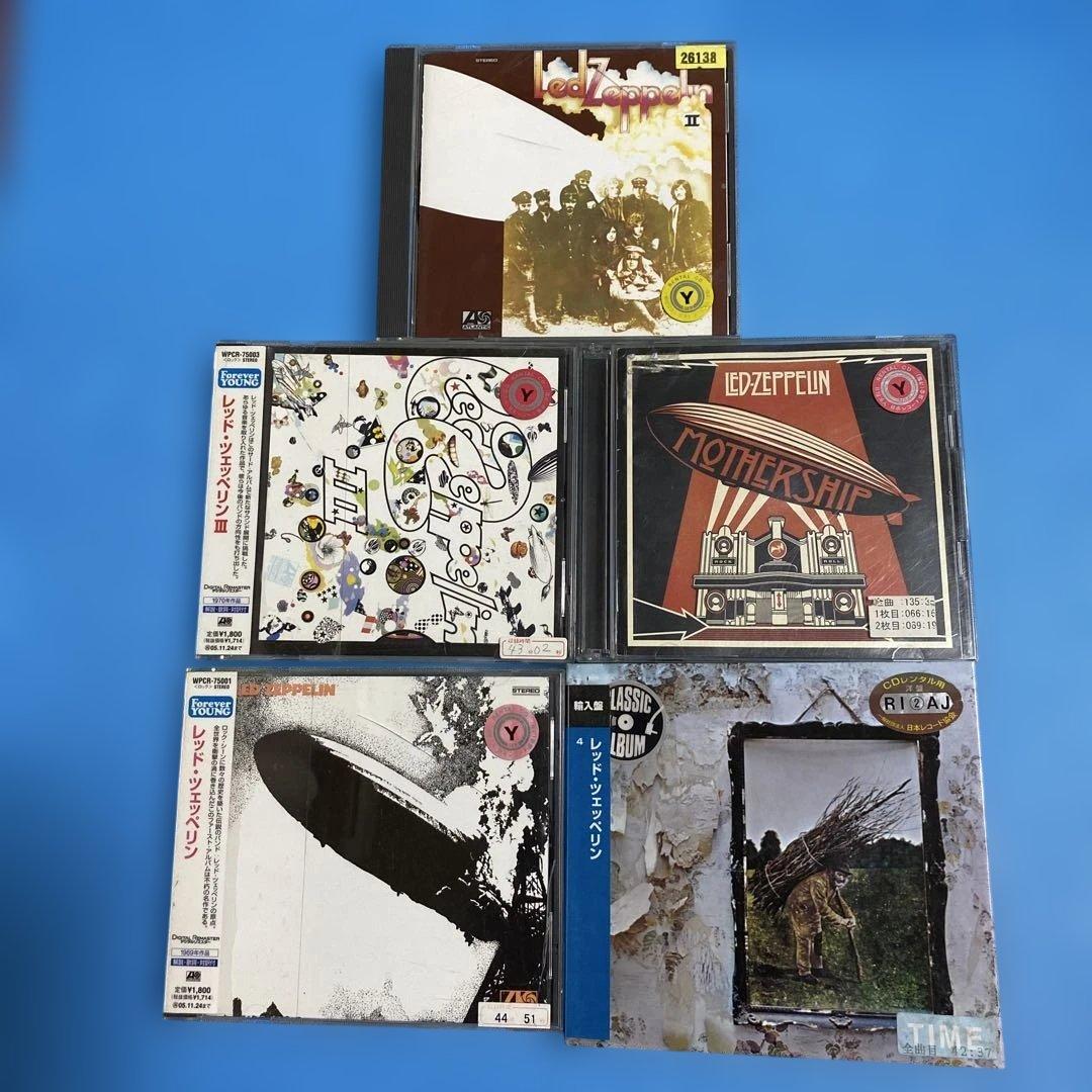 Led Zeppelin CD 5枚セット