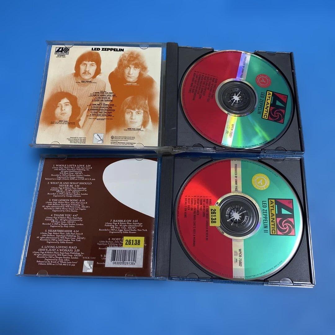Led Zeppelin CD 5枚セット