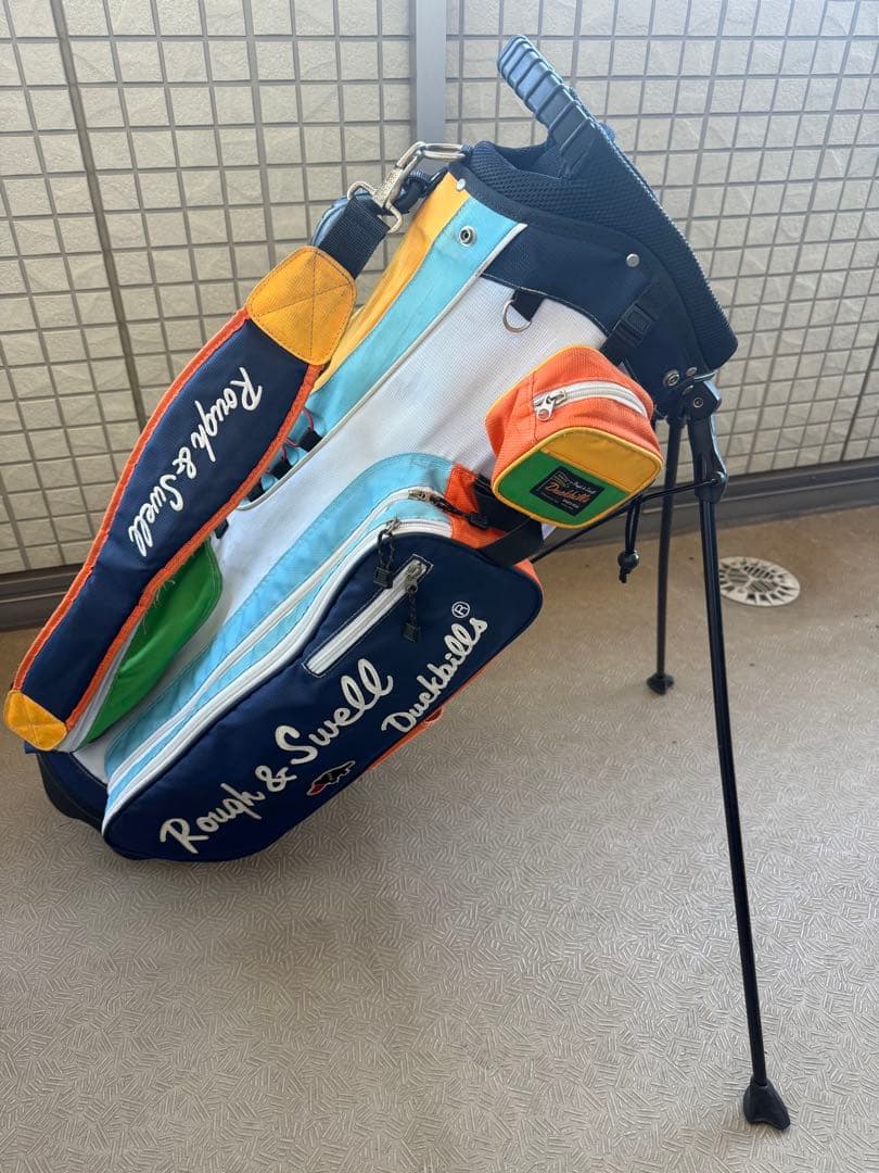 Rough & Swell キャディバッグ マルチカラー