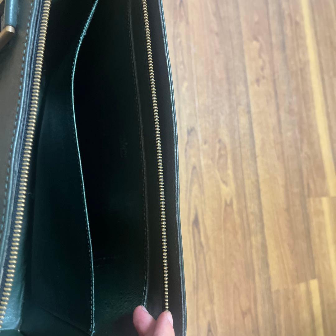 Louis Vuitton タイガ　グリーン　ビジネスバッグ