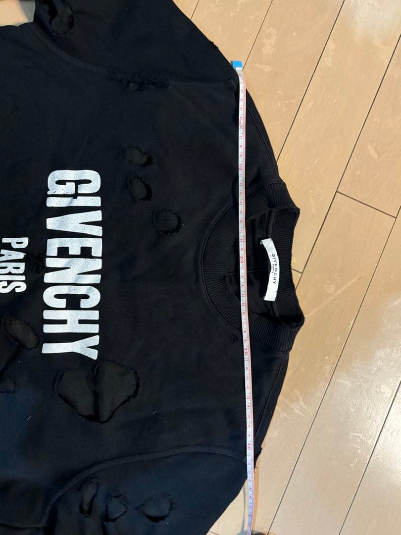 GIVENCHY デストロイ スウェットトレーナー