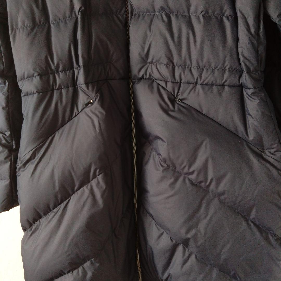 ひまわりさま専用　MAMMUT 　マムートロング丈ダウン　レディースL　ネイビー