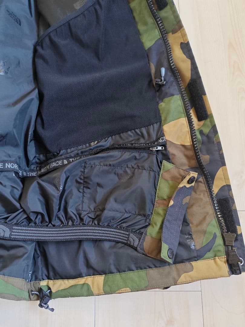 THENORTHFACE　迷彩　スキー ウェア　メンズ　Ｌ