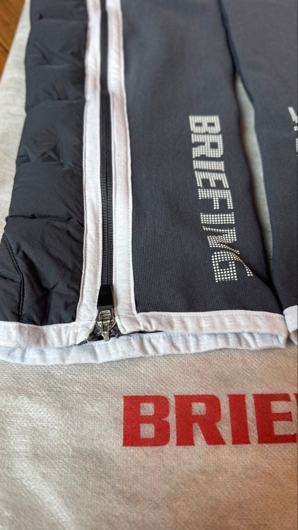 ブリーフィングレディースレッグウォーマーチャコール