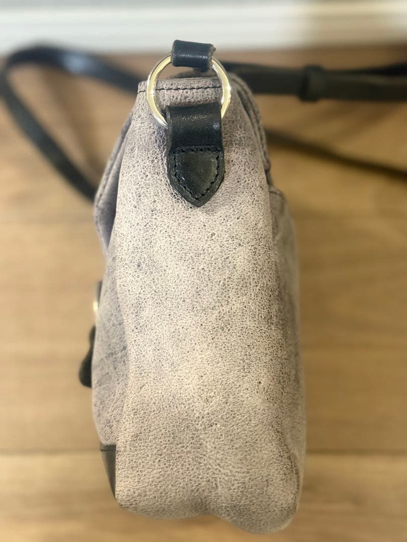 RYU クーズー革　ショルダーバッグ　クラウド