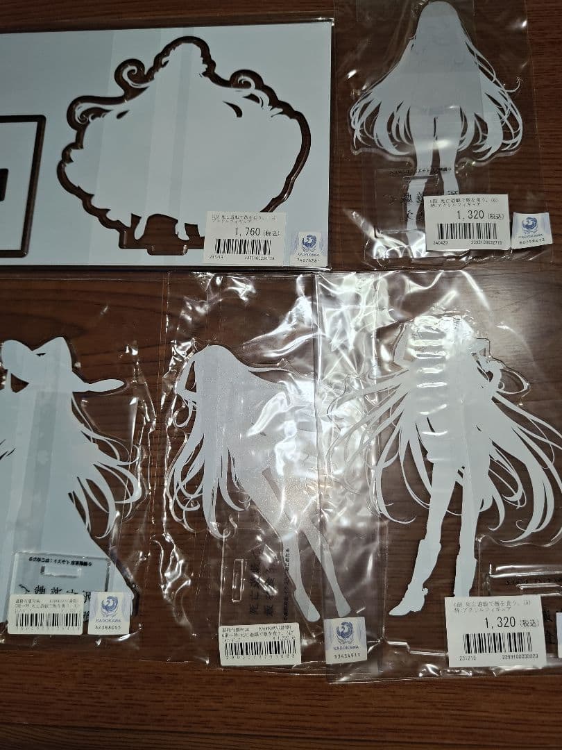 T*中様 死亡遊戯で飯を食う。ゲーマーズ有償特典アクリルスタンド5点セット