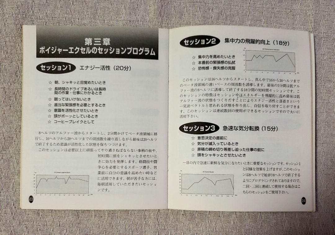 ボイジャーエクセル α波 集中力を高める シンクロエナジャイザー