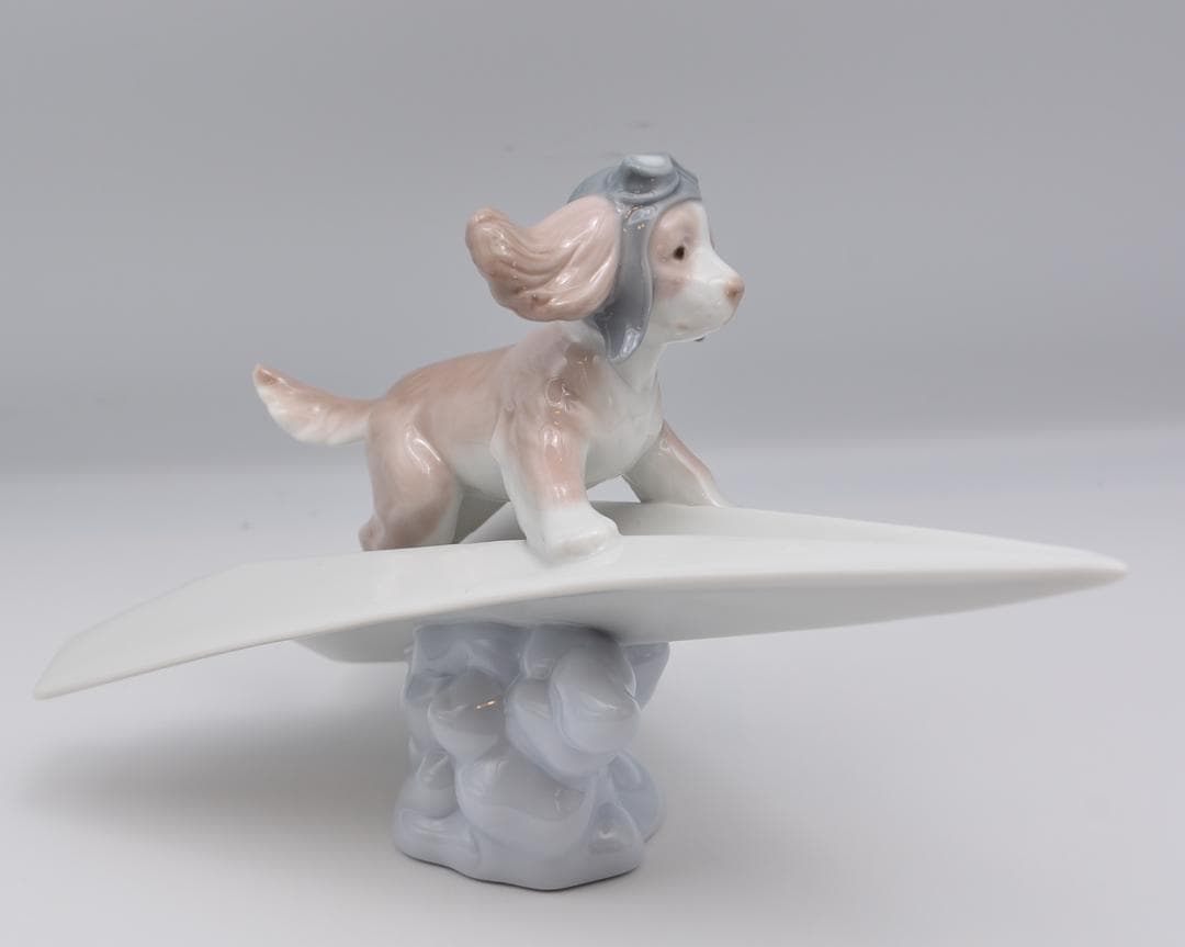 飛ぼうよ　＃6665　★リヤドロ　スペイン　光沢仕上げ　絶版　美品 ご成約済み