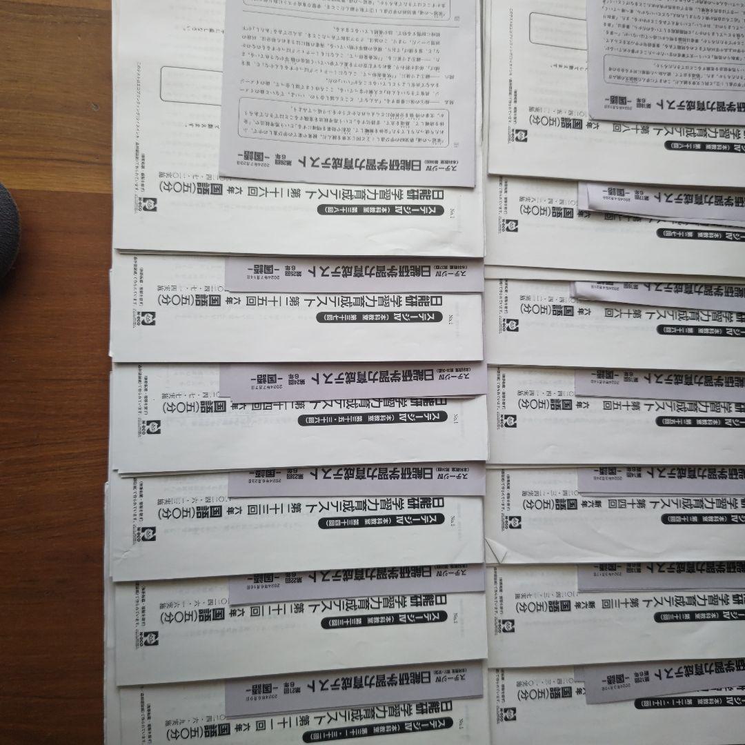 日能研６年生学習力育成テスト2024年度フルセット