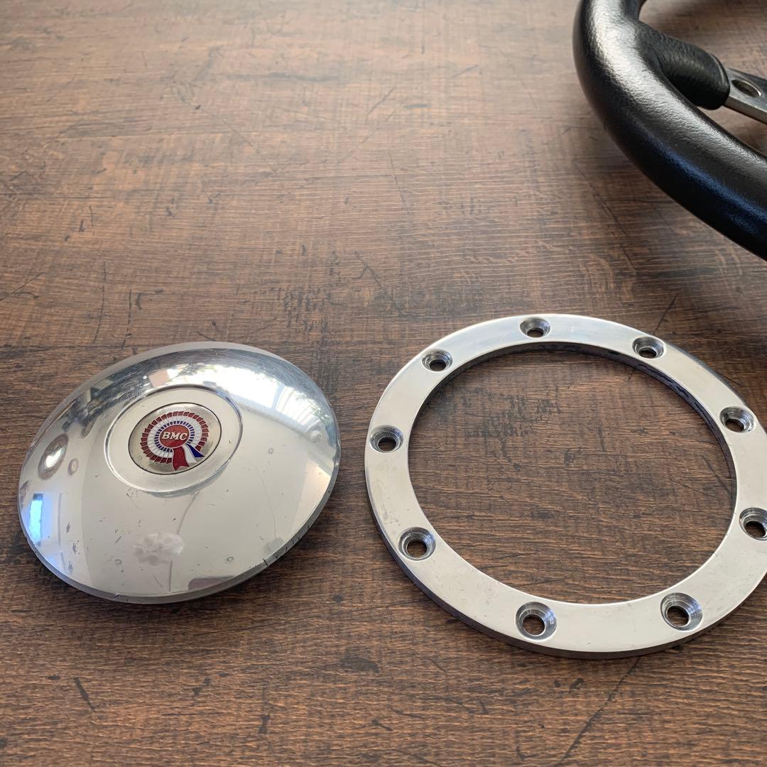 モトリタレザーステアリング33φ ディッシュクラシックミニ　ローバー英国車　旧車