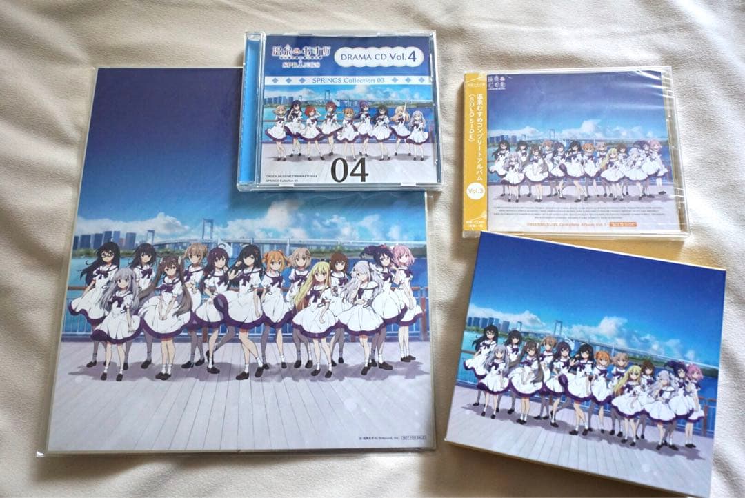 温泉むすめ CD&Blu-rayセット(サイン缶バッジ、名刺入れ付き)