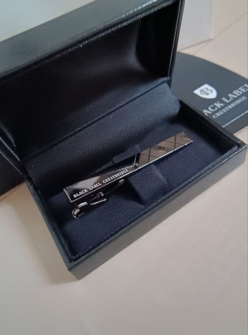 【新品タグ付き】ブラックレーベル クレストブリッジ　ネクタイピン　タイバー
