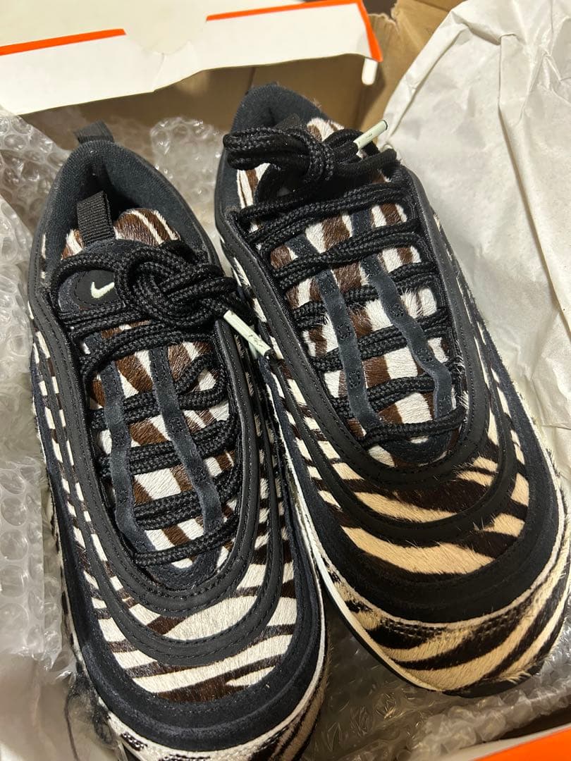 NIKEナイキ Air Max 97 G NRG ゴルフシューズ ゼブラ　ハラコ