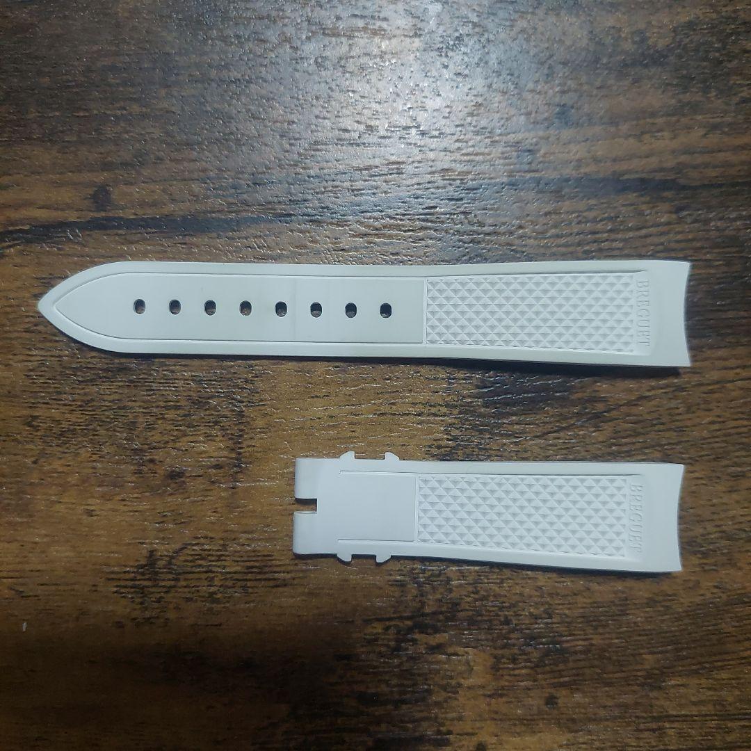 BREGUET ブレゲ ホワイト ラバーベルト 18mm/16mm