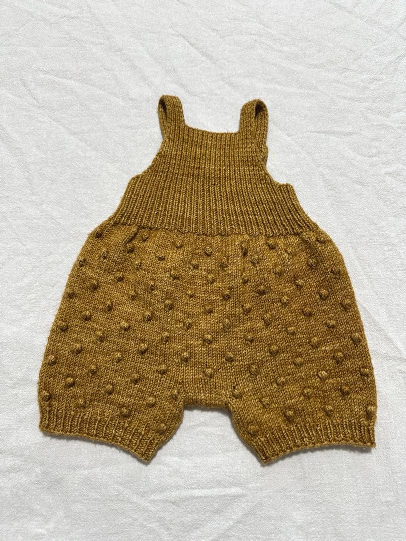 misha and puff ポップコーンロンパース　6-12m