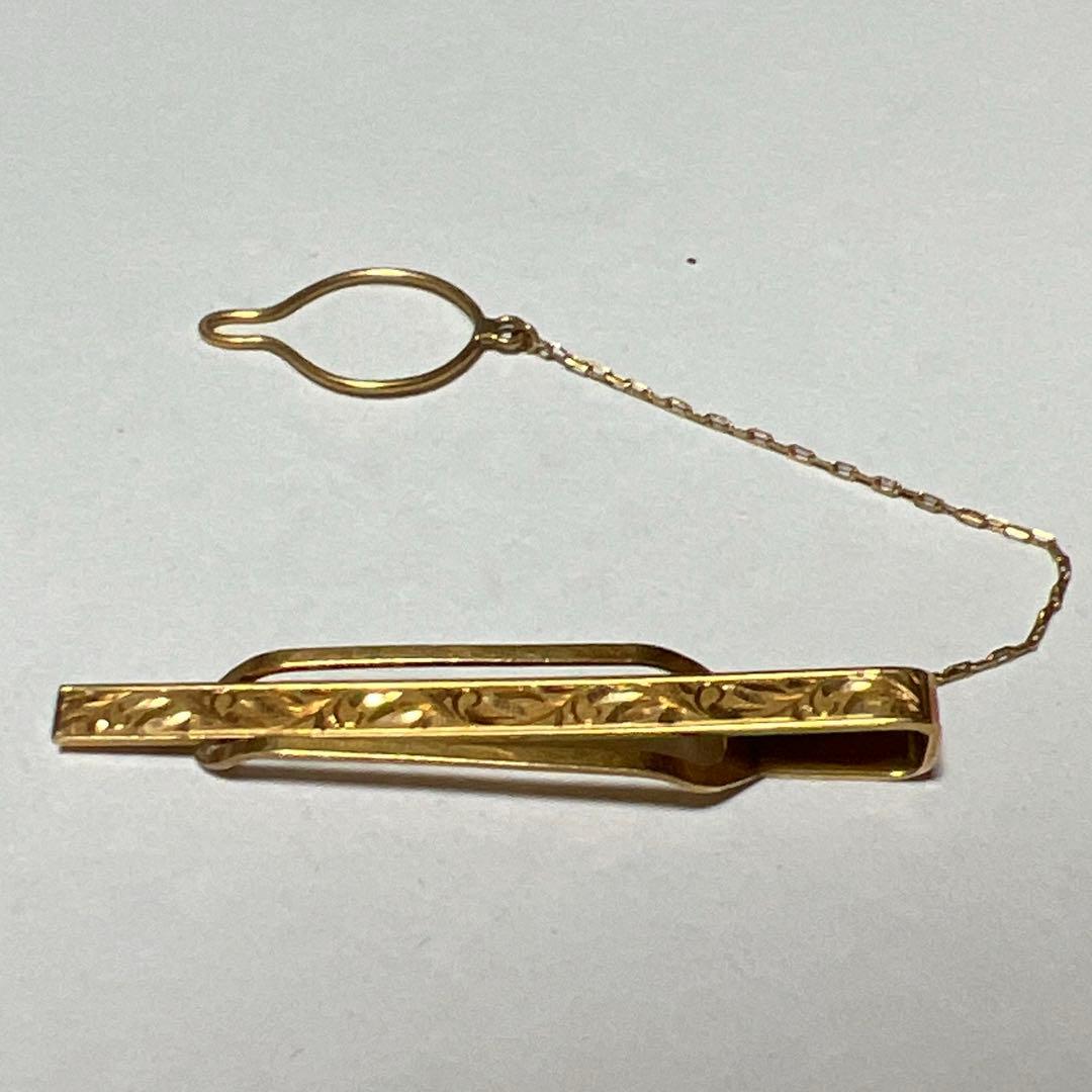 k18刻印　ネクタイピン