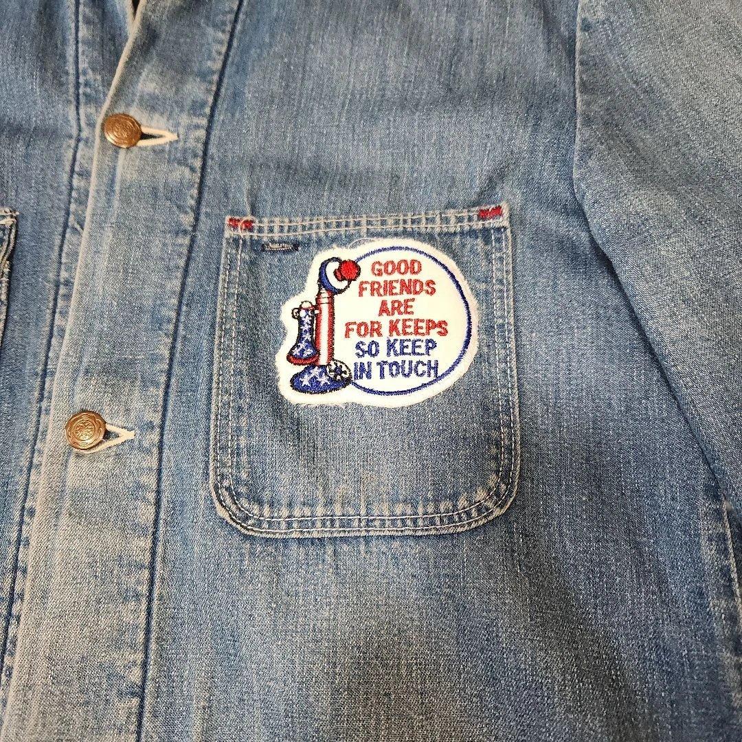 Wranglerラングラー70sデニム カバーオール 裏ライナーBIG BEN