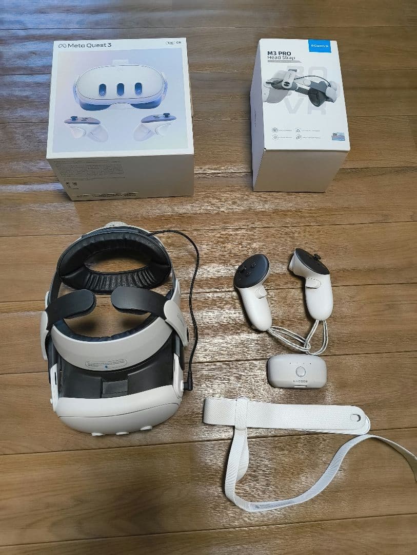  Quest 3 VRヘッドセット BOBOVR M3PRO セット