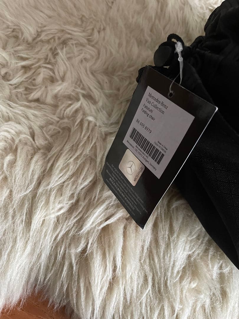 新品⭐︎Mercedes-Benz 折りたたみチェア ブラック