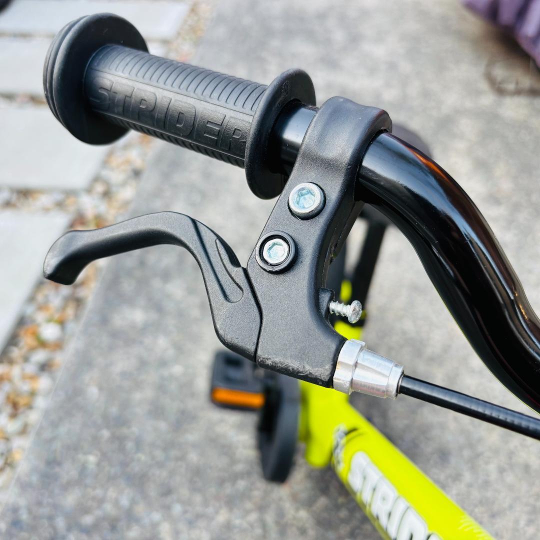 【フォロー割済】STRIDER　ストライダー14x 幼児用自転車　ライムイエロー