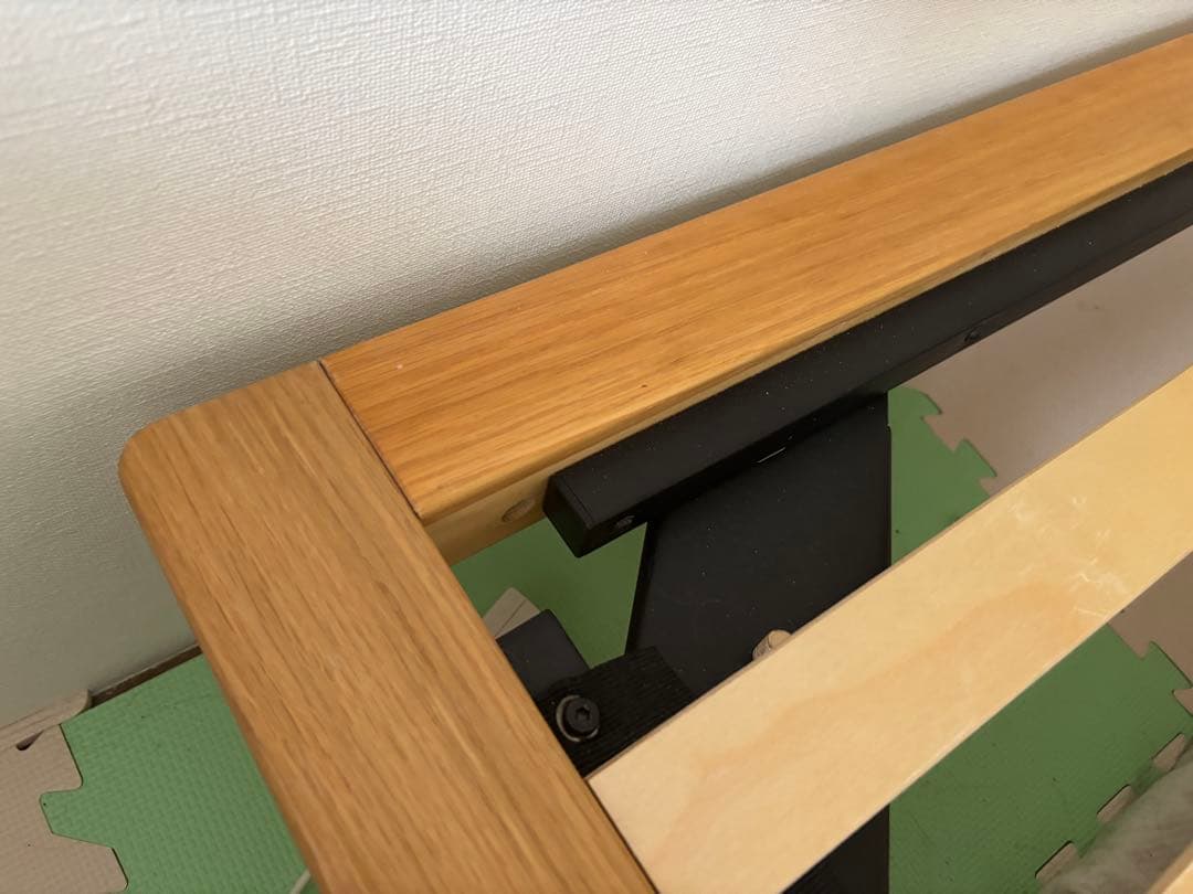 無印良品　ベッドフレーム　ダブル・オーク材