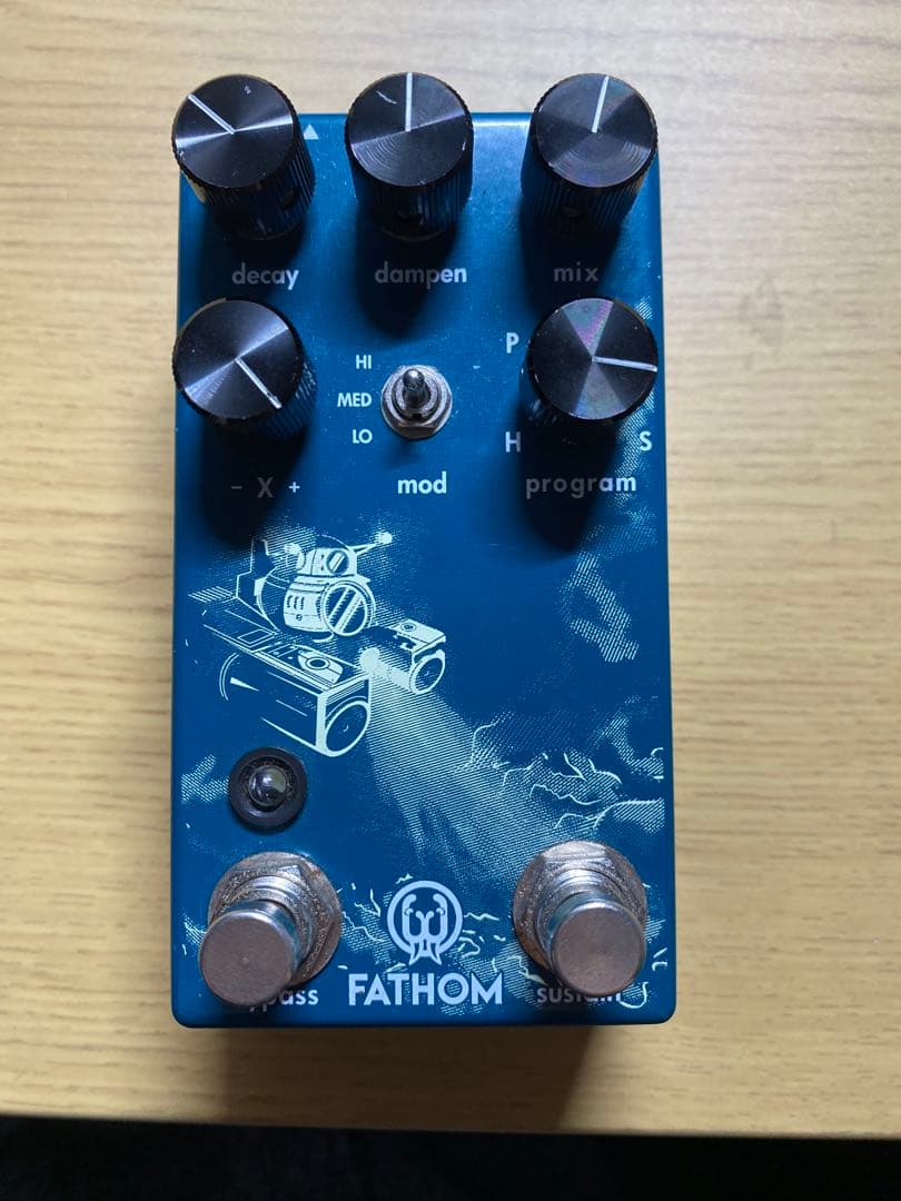 Walrus Audio FATHOM リバーブ