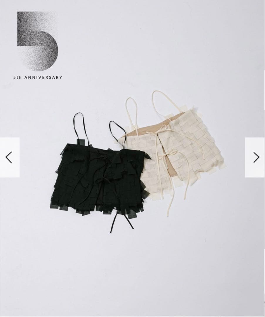 人気完売5anniversary camisoleアーバンリサーチLAATO