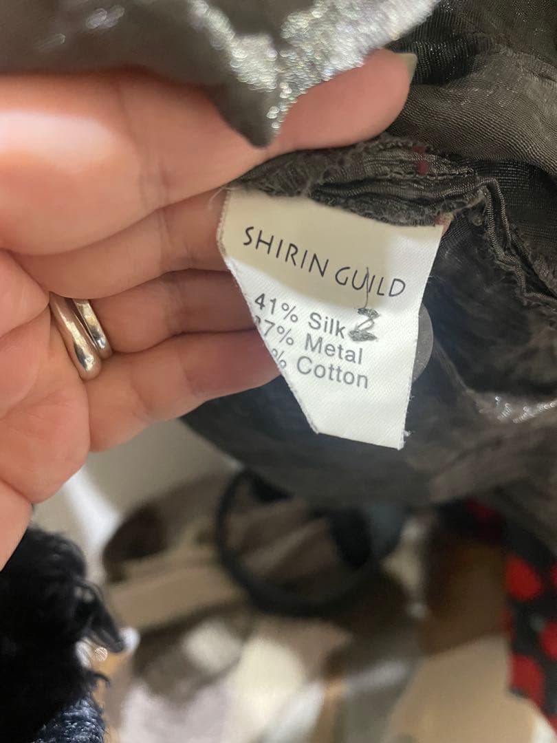 SHIRIN GUILD クレープジャケット M