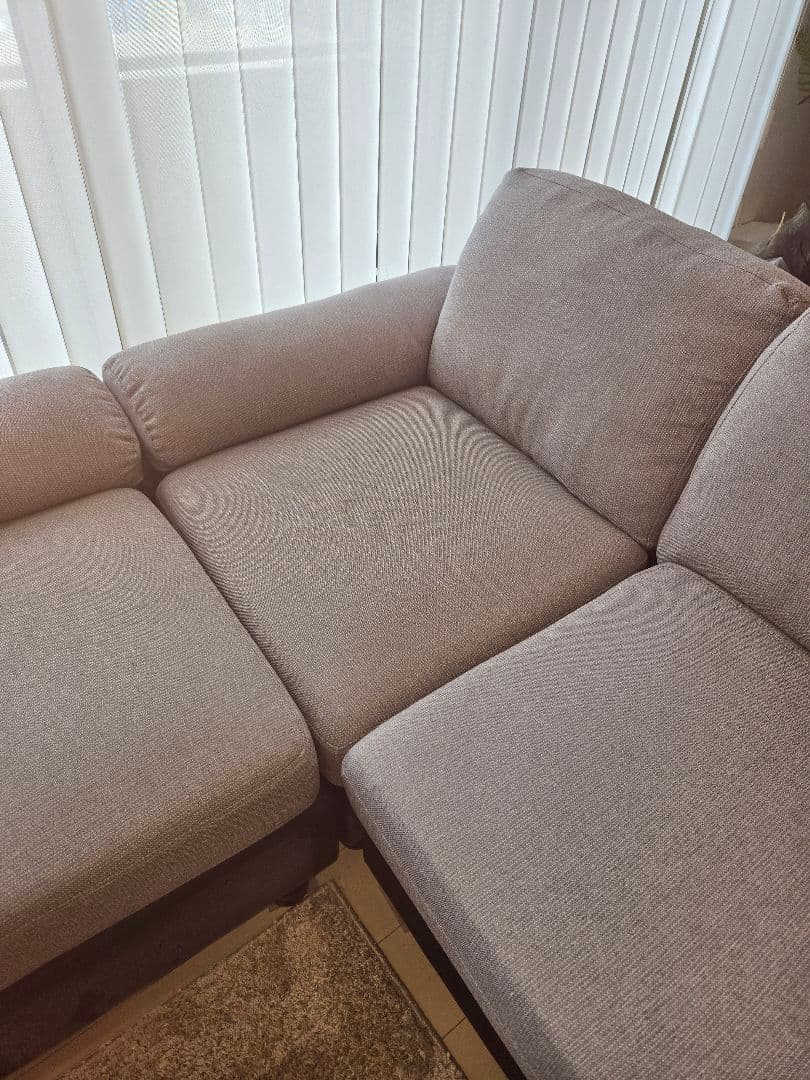 【直接引取限定】L字ソファセット(モダンデコ)