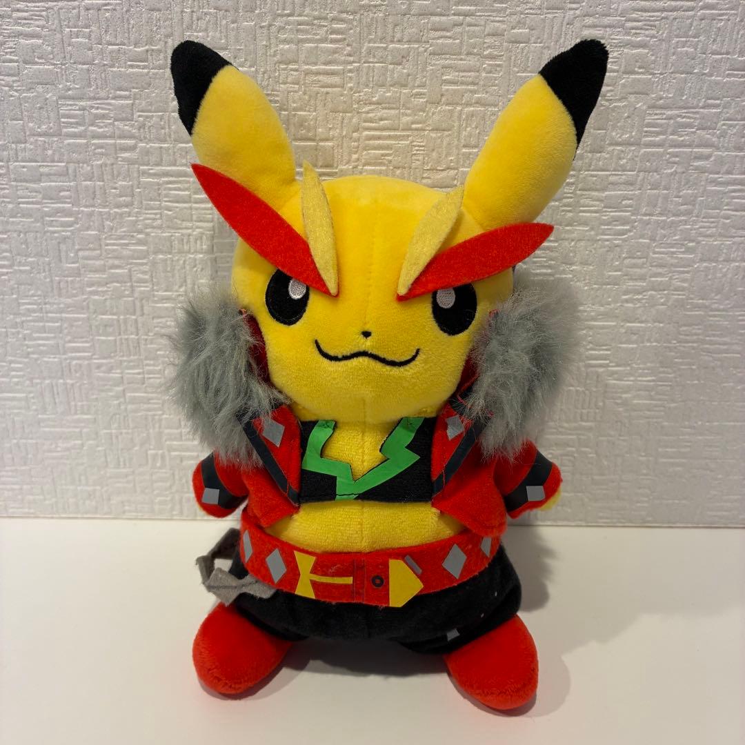 ポケモンセンター限定 ハードロック ピカチュウ　ぬいぐるみ Pokmon