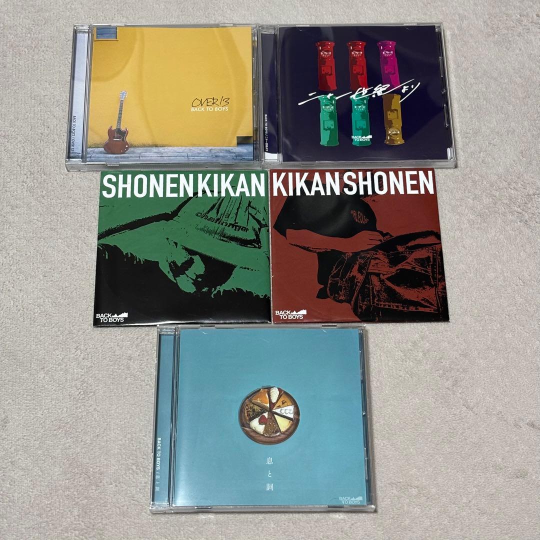 BACK TO BOYS CD 5点セット