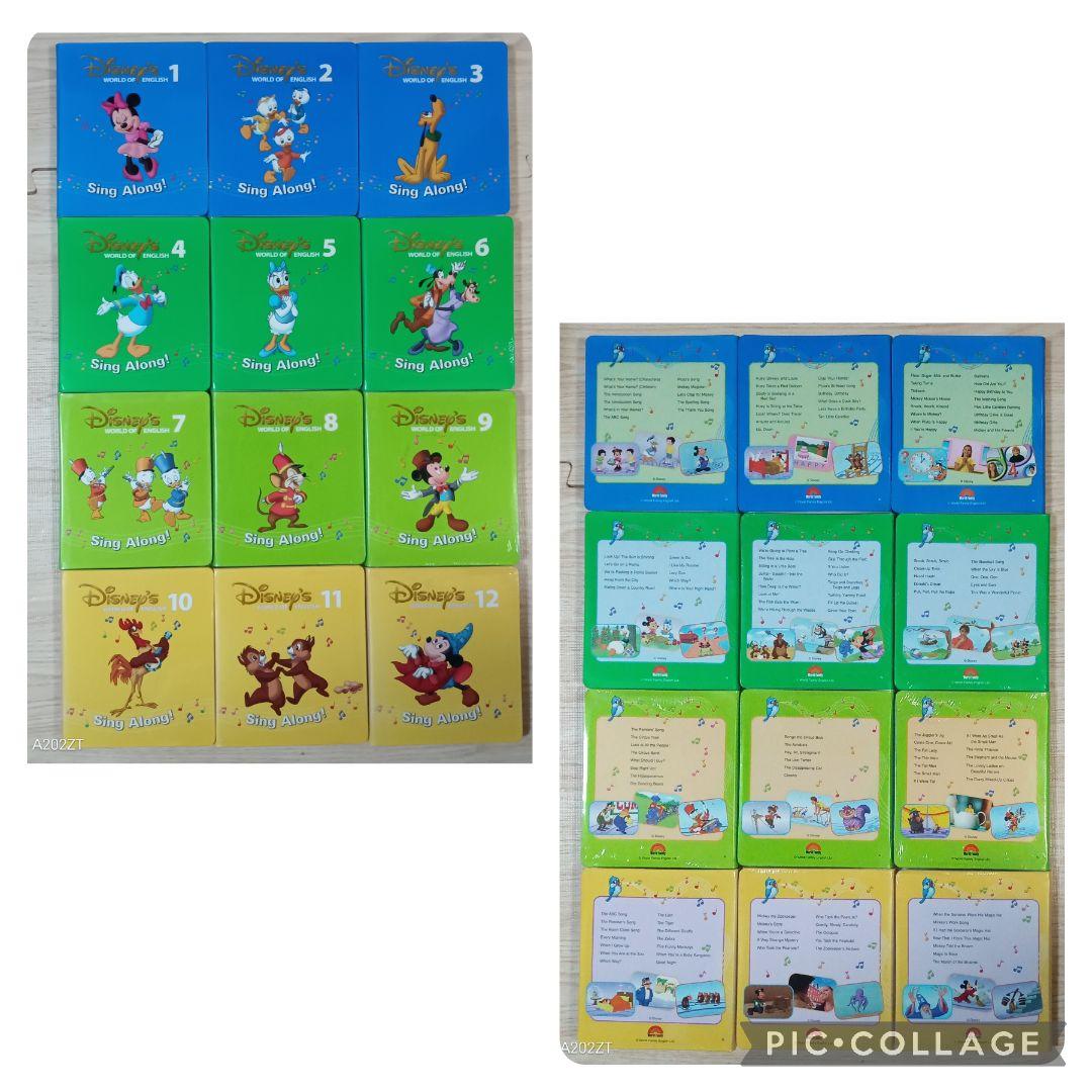 最終値下げ79‐⑳DWE ディズニー英語システム シングアロングDVD1〜12巻