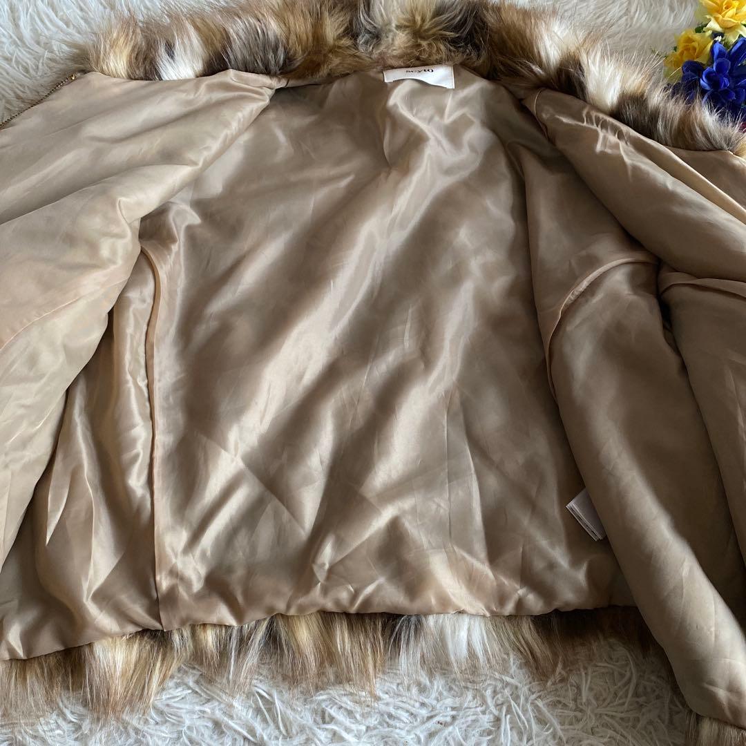 もののけseyto パッチワークフェイクファージャケット　2