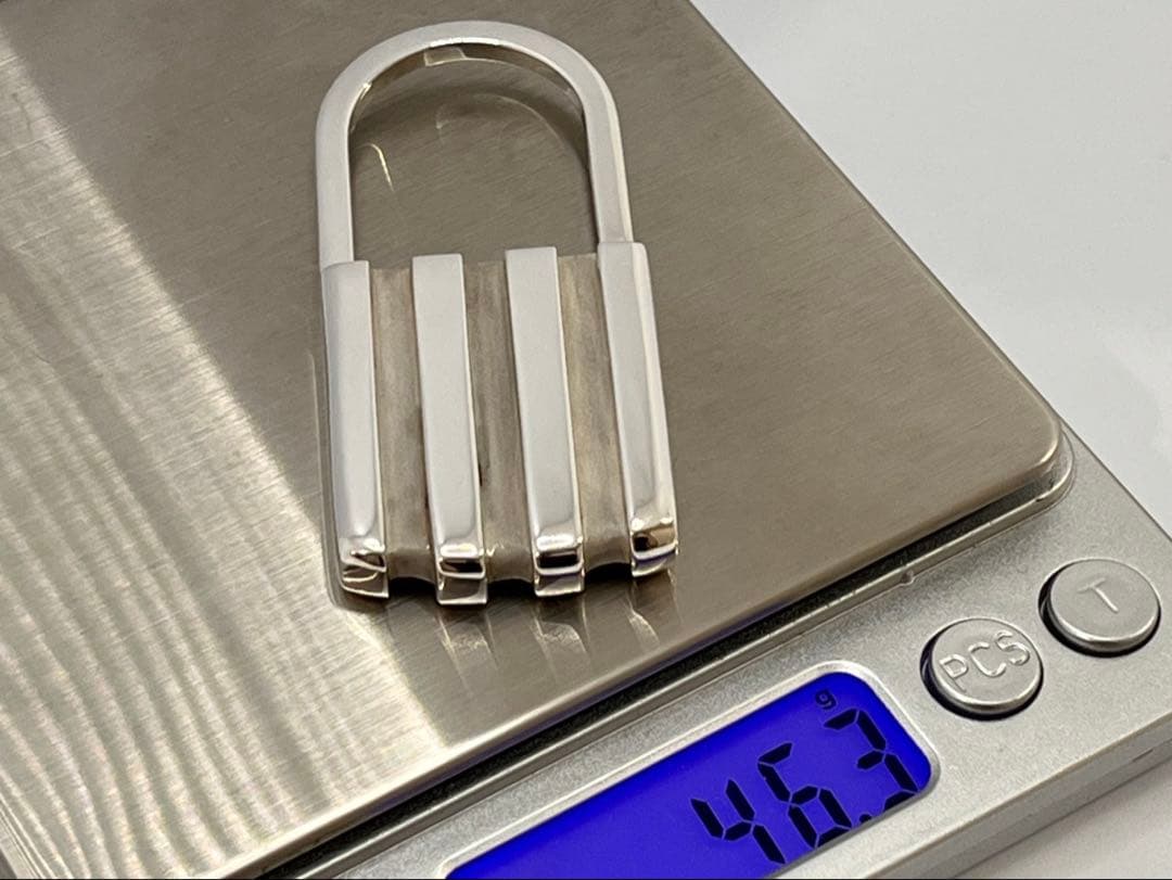 h447 希少　オールド　ティファニー　1995 キーリング　キーホルダー925