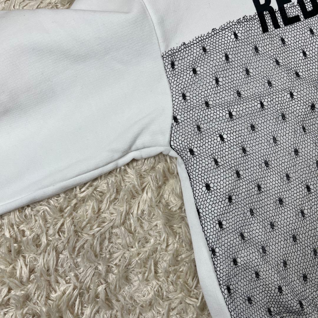 RED VALENTINO レッドヴァレンティノ レース 長袖 パーカー XS